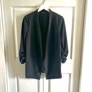UEC DKNY black jacket with shoulder pads